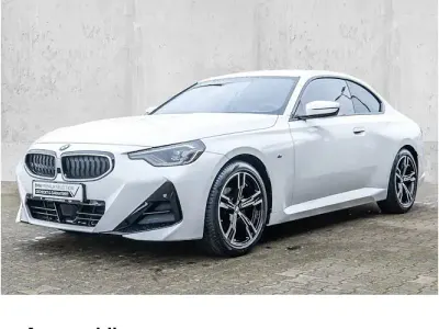 Begagnad BMW 220 Shadowline 184 HK (135 kW) 2025 Vit Sportkupé