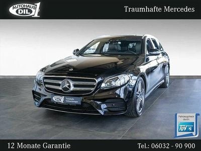 Gebraucht Mercedes E300 AMG 245 PS (180 kW) 2019 Schwarz (obsidianschwarz  metalliclack) Kombi