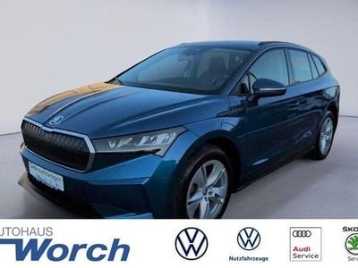 Raceblau metallic Gebraucht 2022 Skoda Enyaq iV SUV | 24.689 € (Fairer Preis)