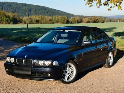 Usata BMW 525 163 CV (119 kW) 2002 Blu Berlina