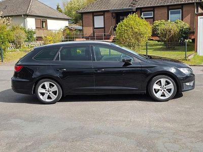 Usata Seat Leon ST FR 184 CV (135 kW) 2015 Nero Station wagon