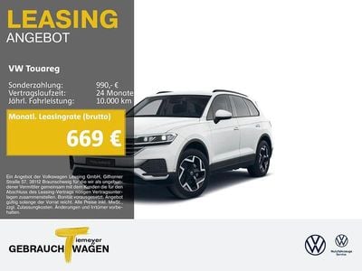 Weiß Gebraucht 2024 VW Touareg SUV | 51.950 € (Superpreis)