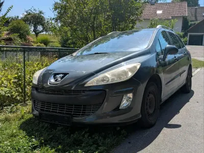Gebraucht Peugeot 308 119 PS (87 kW) 2008 Silber Kombi