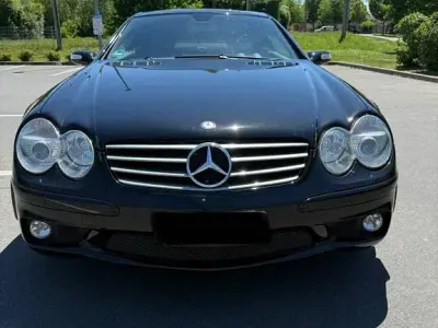 Gebraucht Mercedes SL500 AMG 306 PS (225 kW) 2005 Schwarz Cabrio