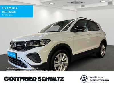 Gebraucht VW T-Cross Goal 95 PS (69 kW) 2025 Weiss SUV