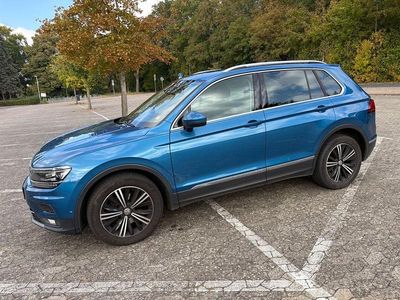Blau Gebraucht 2019 VW Tiguan Highline SUV | 20.500 € (Fairer Preis)