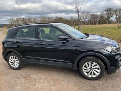 Gebraucht VW T-Cross Life 110 PS (80 kW) 2021 Schwarz SUV