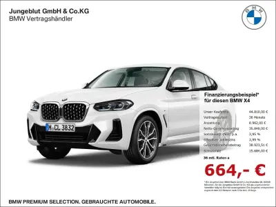 Gebraucht BMW X4 M Sport 184 PS (135 kW) 2023 Weiss SUV