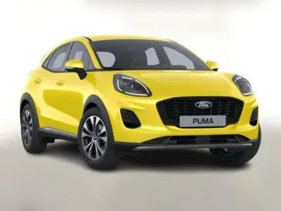 Neu Ford Puma Titanium 125 PS (91 kW) 2026 Electric yellow metallic SUV