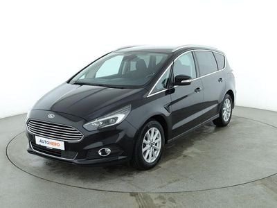 Schwarz Gebraucht 2018 Ford S-MAX Titanium Van / Kleinbus | 21.140 € (Fairer Preis)