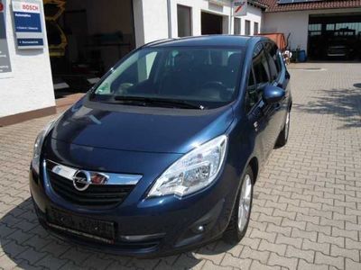 Gebraucht Opel Meriva 120 PS (88 kW) 2012 Blau metallic Van / Kleinbus
