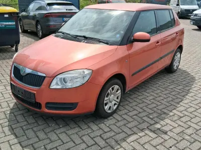 Gebraucht Skoda Fabia 70 PS (51 kW) 2008 Orange Kleinwagen