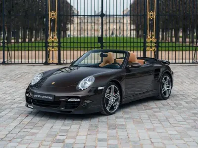 Gebraucht Porsche 997 Turbo 480 PS (353 kW) 2008 Braun Cabrio