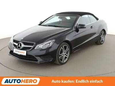 Gebraucht Mercedes E250 211 PS (155 kW) 2015 Obsidianschwarz Cabrio