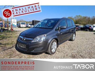 Gebraucht Opel Zafira Family 110 PS (80 kW) 2012 Karbongrau/technical grey Van / Kleinbus