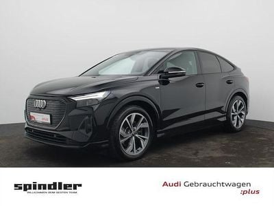 Mythosschwarz metallic Gebraucht 2022 Audi Q4 Sportback e-tron Comfort SUV | 31.180 € (Etwas zu teuer)