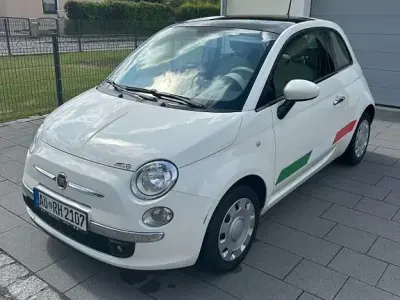 Gebraucht Fiat 500 Lounge 69 PS (50 kW) 2014 Weiß Kleinwagen
