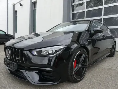 Gebraucht Mercedes CLA45 AMG Shooting Brake AMG 421 PS (309 kW) 2021 Schwarz Kombi