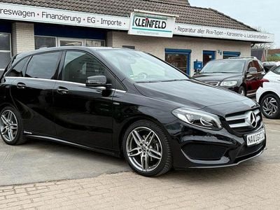 Gebraucht Mercedes B200 AMG line 136 PS (100 kW) 2018 Kosmosschwarzmetallic Van / Kleinbus
