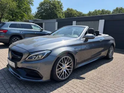 Gebraucht Mercedes C63 AMG AMG 476 PS (350 kW) 2019 Grau Cabrio