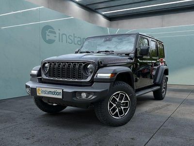 Gebraucht Jeep Wrangler Unlimited 272 PS (200 kW) 2024 Schwarz SUV