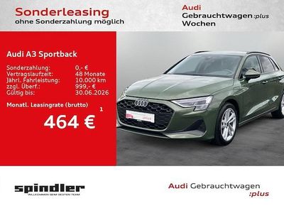 Usata Audi A3 Sportback e-tron Ambiente 204 CV (150 kW) 2025 Verde Utilitaria