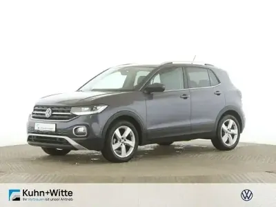 Brugt VW T-Cross Style 110 HK (80 kW) 2021 Grå SUV