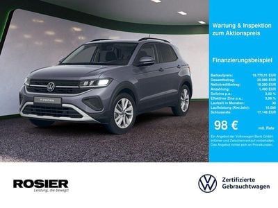 Gebraucht VW T-Cross Life 95 PS (69 kW) 2024 Grau SUV