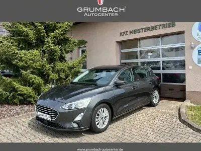 Brugt Ford Focus Titanium 125 HK (91 kW) 2018 Grå Sedan