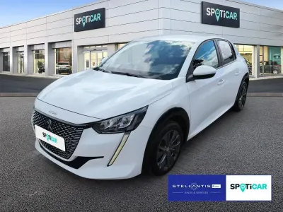 Gebraucht Peugeot e-208 Active 100 kW (136 PS) 2022 Weiß Kleinwagen