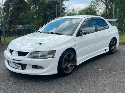 Gebraucht Mitsubishi Lancer Evolution 272 PS (200 kW) 2003 Weiß Limousine