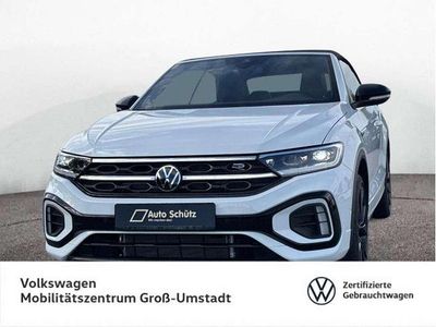 Pure white uni / schwarz sn 17 Neu 2025 VW T-Roc Cabriolet R-line Cabrio | 44.980 € (Fairer Preis)