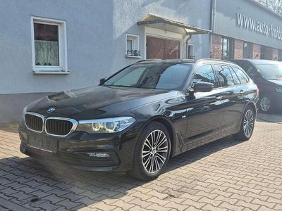Gebraucht BMW 520 Sport Line 190 PS (139 kW) 2018 Schwarz Kombi