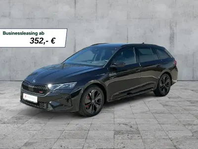 Brugt Skoda Octavia RS 265 HK (194 kW) 2025 Sort Stationcar