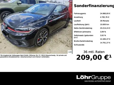 Gebraucht VW Polo GTI 207 PS (152 kW) 2023 Schwarz Kleinwagen