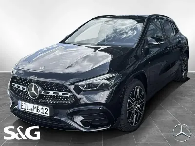Gebraucht Mercedes GLA200 AMG 163 PS (119 kW) 2026 Metalliclack kosmosschwarz SUV