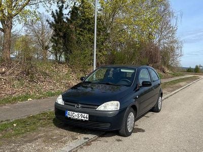 Gebraucht Opel Corsa 75 PS (55 kW) 2001 Blau Kleinwagen