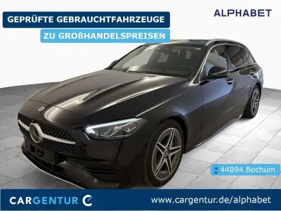 Gebraucht Mercedes C200 AMG line 163 PS (119 kW) 2023 Schwarz Kombi