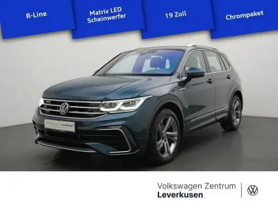 Gebraucht VW Tiguan R-line 150 PS (110 kW) 2022 Blau SUV