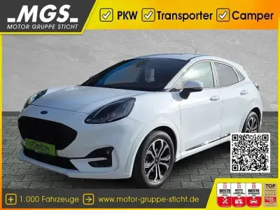 Gebraucht Ford Puma ST-Line 125 PS (91 kW) 2022 Frozen white SUV