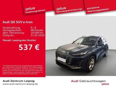 Blau Gebraucht 2024 Audi Q6 e-tron S-Line SUV | 59.980 €