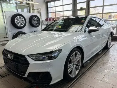 Gebraucht Audi S7 Sport 344 PS (253 kW) 2023 Weiss Kleinwagen