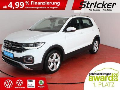 Weiß Gebraucht 2022 VW T-Cross Style SUV | 19.588 € (Guter Preis)