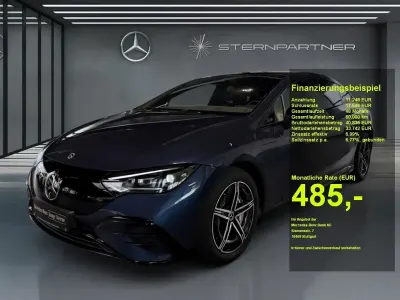 Używany Mercedes EQE300 AMG 180 kW (245 KM) 2024 Niebieski Sedan/Limuzyna