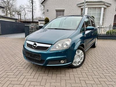 Gebraucht Opel Zafira Edition 101 PS (74 kW) 2007 Grün Van / Kleinbus