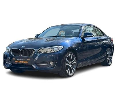 Gebraucht BMW 218 Sport Line 136 PS (100 kW) 2015 Blau Coupé