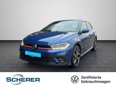 Reef blue metallic (metallic) Gebraucht 2023 VW Polo IQ Drive Limousine | 24.200 € (Fairer Preis)