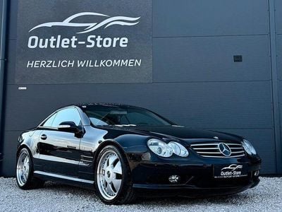 Second-hand Mercedes SL55 AMG AMG 500 CP (367 kW) 2003 Negru Cabrio