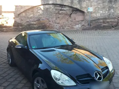 Gebraucht Mercedes SLK200 163 PS (119 kW) 2005 Schwarz Cabrio