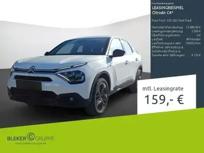 Gebraucht Citroën C4 Feel 131 PS (96 kW) 2023 Weiß Limousine